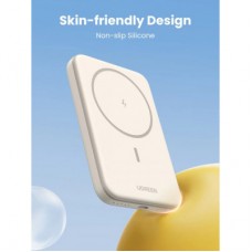 Батарея універсальна Ugreen 5000 mAh 15 W Magnetic Wireless USB-C In/Out (PB560) (25207) - Фото