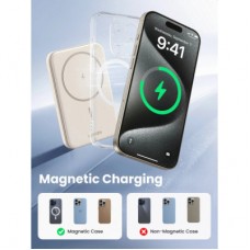 Батарея універсальна Ugreen 5000 mAh 15 W Magnetic Wireless USB-C In/Out (PB560) (25207) - Фото