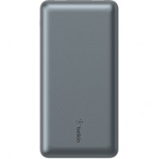 Батарея універсальна Belkin 10000 mAh 15 W 2xUSB-A, USB-C Gray (BPB011BTGY)