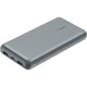 Батарея универсальная Belkin 10000mAh 15W 2xUSB-A, USB-C Gray (BPB011BTGY)