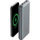 Батарея универсальная Belkin 10000mAh 15W 2xUSB-A, USB-C Gray (BPB011BTGY)
