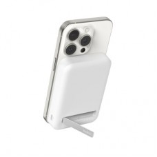 Батарея універсальна Belkin 10000 mAh MagSafe Wireless Qi2 White (BPD008BTWH) - Фото