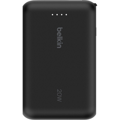 Батарея універсальна Belkin 10000 mAh, 20 W, USB-C, Black (BPB021HQBK)