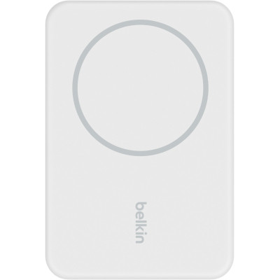 Батарея універсальна Belkin 5000 mAh MagSafe Wireless White (BPD004BTWT)