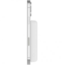Батарея універсальна Belkin 5000 mAh MagSafe Wireless White (BPD004BTWT) - Фото