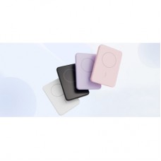 Батарея універсальна Belkin 5000 mAh MagSafe Wireless White (BPD004BTWT) - Фото