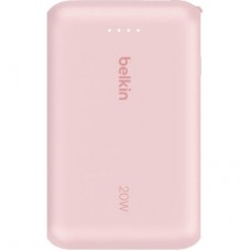 Батарея універсальна Belkin 10000 mAh, 20 W, USB-C, Pink (BPB021HQPK)