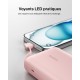 Батарея універсальна Belkin 10000 mAh, 20 W, USB-C, Pink (BPB021HQPK)