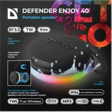Акустична система Defender Enjoy 40 Black (65141) - Фото