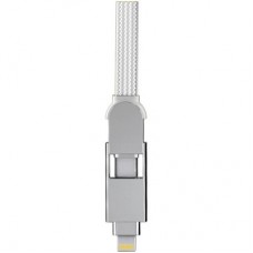 Дата кабель 6in1 inCharge XL 2.0m white Rolling Square (XLM02R) - Фото