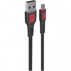 Дата кабель USB 2.0 AM to Micro 5P 1.0m AR15 2.4A black Armorstandart (ARM59535)