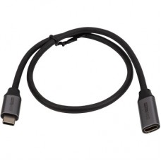 Дата кабель USB-C M to USB-C F 0.5m 5Gbps 60W 4K60Hz Cabletime (CA913664)