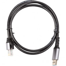 Дата кабель USB AM to RJ45 Ethernet 1.0m CAT6 UTP PowerPlant (CA914975) - Фото