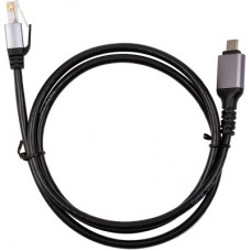 Дата кабель USB-C to RJ45 Ethernet 1.0m PowerPlant (CA914913) - Фото