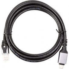 Дата кабель USB-C to RJ45 Ethernet 2.0m PowerPlant (CA914920) - Фото