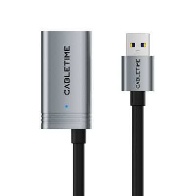 Дата кабель USB 3.0 AM/AF 10.0m active Cabletime (CA915170)