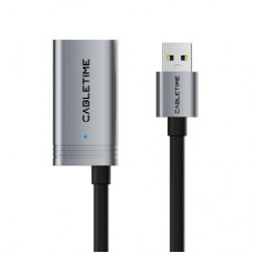 Дата кабель USB 3.0 AM/AF 15.0m active Cabletime (CA915187)