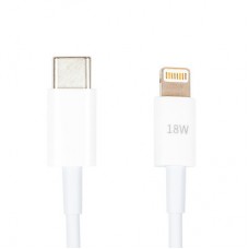 Дата кабель USB-C to Lightning 1.0m 18W PowerPlant (CA913268) - Фото