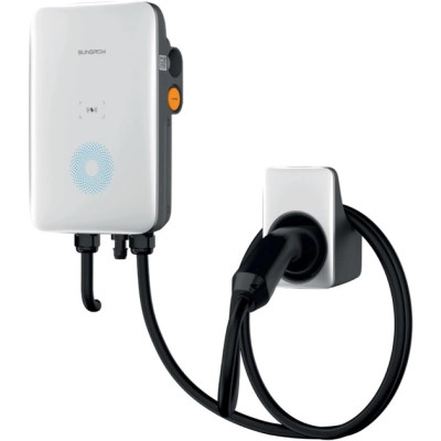 Зарядная станция для электромобилей Sungrow Type2 7kW 32A 1-Ph (AC007E-01)