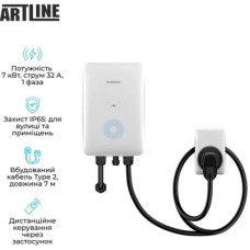 Зарядна станція для електромобілів Sungrow Type2 7kW 32A 1-Ph (AC007E-01) - Фото