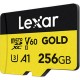 Карта памяти Lexar 256GB microSDXC class 10 UHS-II U3 V60 A1 Professional Gold (LMSGOLD256G-BNNNG) Карта памяти Lexar 256GB microSDXC class 10 UHS-II U3 V60 A1 Professional Gold (LMSGOLD256G-BNNNG)