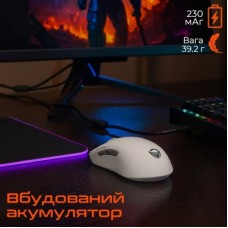 Мышка Meetion GW40 PRO Bluetooth/Wireless/USB White (MT-GW40-B) - Фото