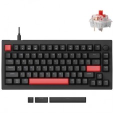 Клавиатура Lemokey Keychron X4 Red LED USB Black (X4-A1-UA)