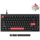 Клавиатура Lemokey Keychron X4 Red LED USB Black (X4-A1-UA)
