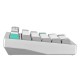 Клавиатура Lemokey P1 Pro Super Banana RGB Wireless/Bluetooth/USB Space Silver (P1P-X4-UA)