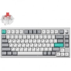 Клавиатура Lemokey P1 Pro Super Red RGB Wireless/Bluetooth/USB Space Silver (P1P-X1-UA)