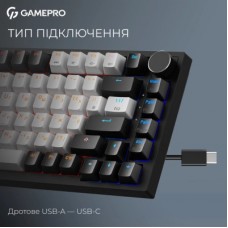 Клавіатура GamePro Asgard Valhalla Max MK160B MAX USB UA Black (MK160B MAX) - Фото