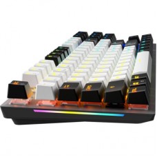 Клавиатура GamePro Genesis Joker Pro MK124G Pro Outemu Red Switch Wireless/Bluetooth/USB UA Gray (MK124G Pro) - Фото