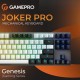 Клавиатура GamePro Genesis Joker Pro MK124G Pro Outemu Red Switch Wireless/Bluetooth/USB UA Gray (MK124G Pro)