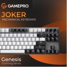 Клавіатура GamePro Genesis Joker MK124G Outemu Red Switch USB UA Gray (MK124G) - Фото