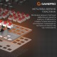 Клавіатура GamePro Genesis Joker MK124G Outemu Red Switch USB UA Gray (MK124G)