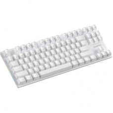 Клавіатура GamePro Genesis Joker MK124W Outemu Red Switch USB UA White (MK124W) - Фото