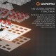 Клавіатура GamePro Genesis Joker MK124W Outemu Red Switch USB UA White (MK124W)