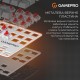 Клавиатура GamePro Genesis Metallic MK110W Outemu Red Switch USB UA White (MK110W)