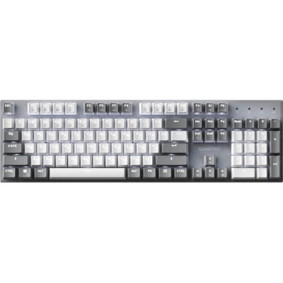 Клавіатура GamePro Genesis Metallic MK144G Outemu Red Switch USB UA Gray (MK144G)
