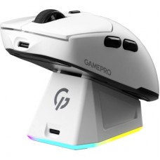 Мышка GamePro Genesis Airmaster Wireless/Bluetooth/USB White (GM167W) - Фото