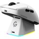 Мышка GamePro Genesis Airmaster Wireless/Bluetooth/USB White (GM167W)