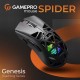 Мышка GamePro Genesis Spider Wireless/Bluetooth/USB Black (GM870B)
