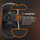 Мышка GamePro Genesis Spider Wireless/Bluetooth/USB Black (GM870B)