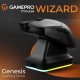Мышка GamePro Genesis Wizard Wireless/Bluetooth/USB Black (GM160B)