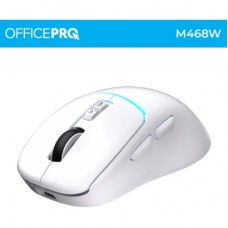 Мышка OfficePro M468W Wireless/Bluetooth White (M468W) - Фото