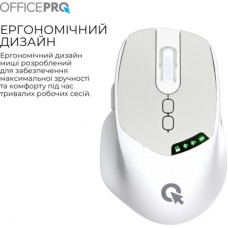 Мышка OfficePro M520W Wireless/Bluetooth White (M520W) - Фото