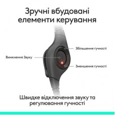 Навушники Logitech H390 USB-C Midnight Black (981-001576) - Фото