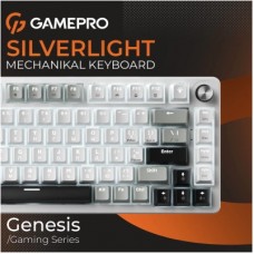 Клавиатура GamePro Genesis Silverlight MK126 USB UA Grey (MK126) - Фото