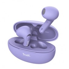 Навушники Trust Yavi Earphones Wireless Purple (25299) - Фото