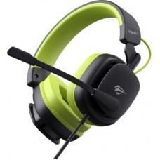 Наушники Havit H2048U USB 7.1 Black/Green (6939119034078) - Фото